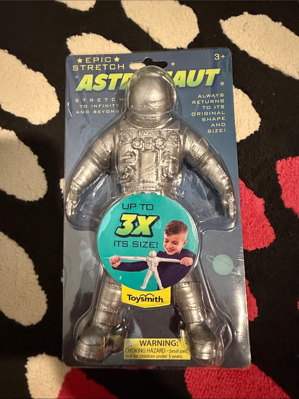 SMITH Silver Epic Stretch Astronaut Figure